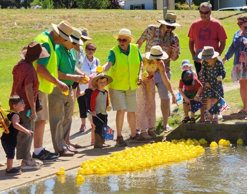 The Boorowa Australia Day committee will have its AGM at 7.30pm on Tuesday, May 9 at the Ex-services Club. The duck race is a popular annual event at Australia Day.
